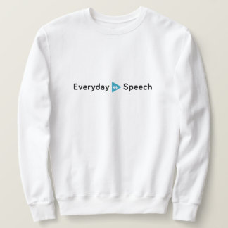 Sweatshirt crânien de base de la parole quotidienn