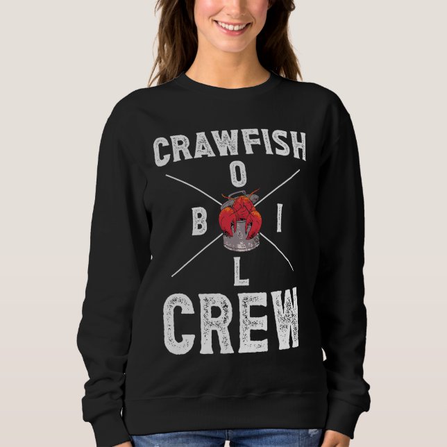 Sweatshirt Crawfish Boil Crew Crayfish  3 (Devant)
