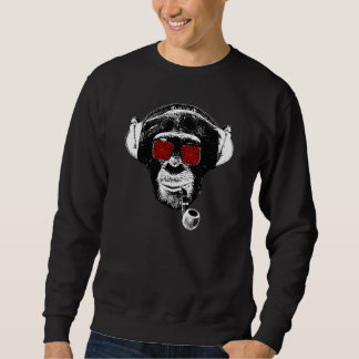 Sweatshirt crazy monkeey