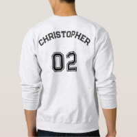 Créer un joueur masculin Nom Jersey Numéro Crever