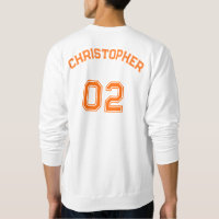 Créer un nom de joueur Numéro Jersey Classic Crewn