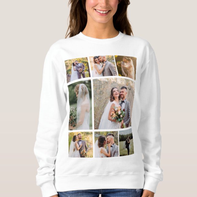 Sweatshirt Créez votre propre collection de Mariage photo 8 (Devant)