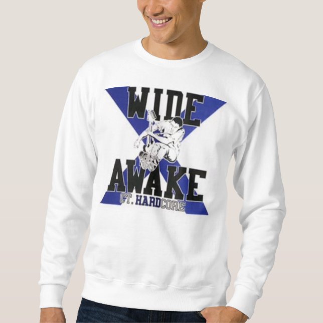 Sweatshirt Crewneck au loin éveillé de CT (Devant)