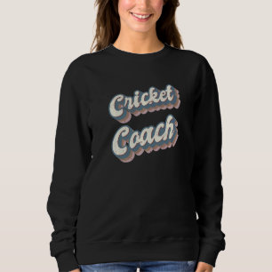 Sweatshirt Cricket coach
