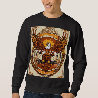 Sweatshirt Cristal Eagle Créations - Emblème de liberté et Am