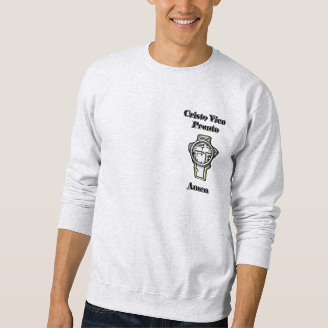 Sweatshirt Cristo Viene illico (Devant)