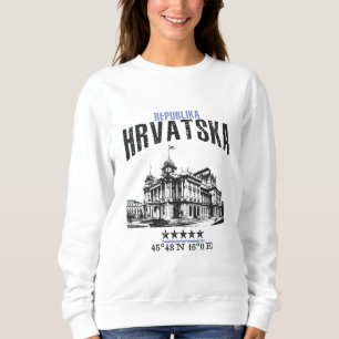 Sweatshirt Croatie