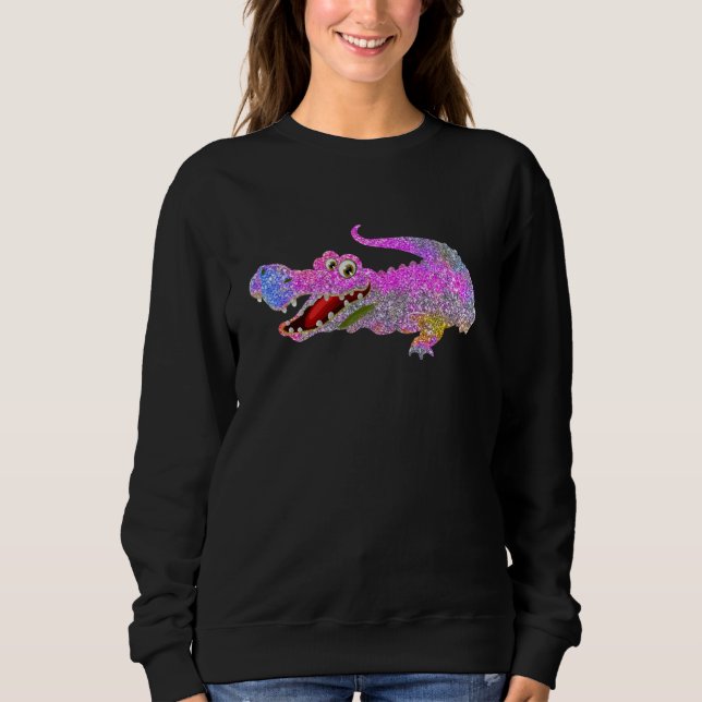 Sweatshirt Crocodile Alligator Animal (Devant)