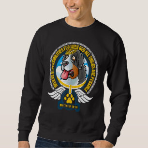 Sweatshirt Croire En Possibilités Christian Dieu Bernese Mou