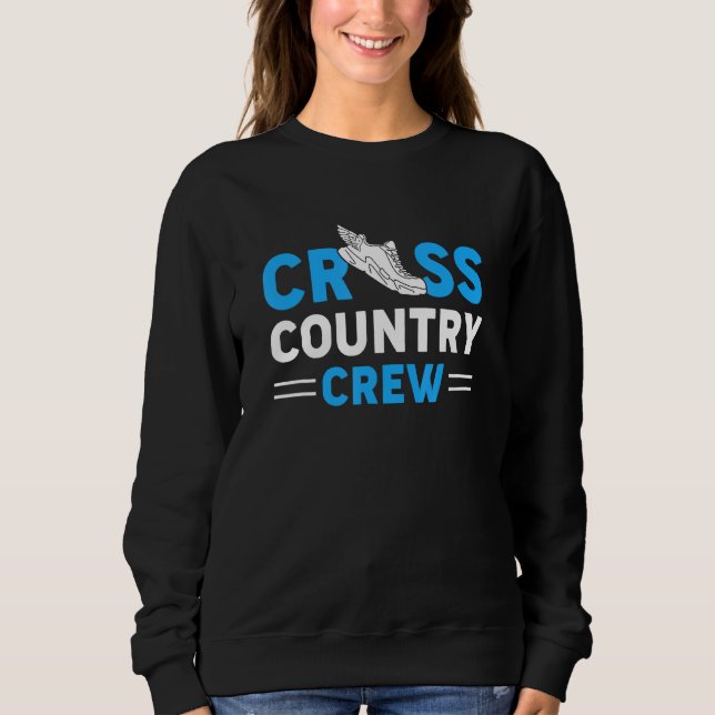 Sweatshirt Cross Country Runner Cross Country 1 (Devant)