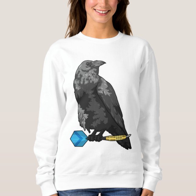 Sweatshirt Crow at Darts (Devant)