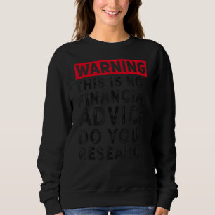 Sweatshirt Crypto Coin Token Cryptomonnaie pas publicité fina