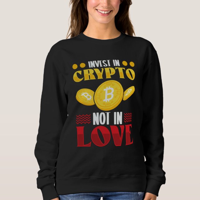 Sweatshirt Crypto Cryptocurrency Blockchain Trader Finance (Devant)