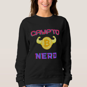 Sweatshirt Crypto Nerd - Cryptodevise - - Bitcoin -