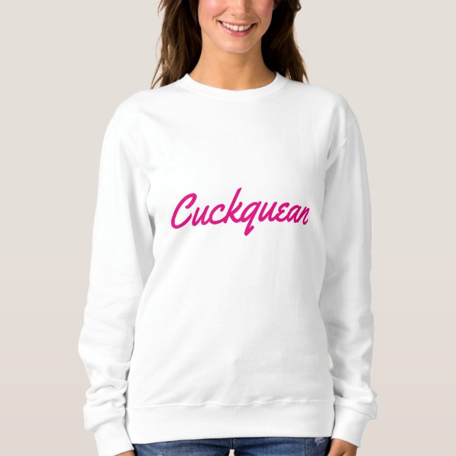 Sweatshirt cuckquean scarf (Devant)