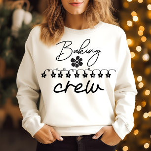 Sweatshirt Cuire l'équipage de Noël