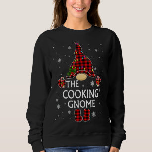 Sweatshirt Cuisine Gnome Buffalo Plaid Matching Famille Chris