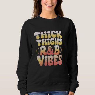 Sweatshirt Cuisse Épaisse Et Vibes De R&B Hip hop 1