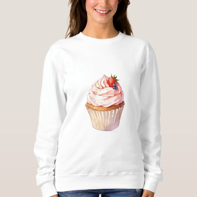 Sweatshirt Cupcake  (Devant)