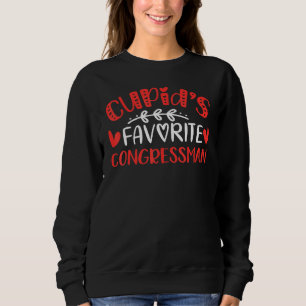 Sweatshirt Cupid S Favori Congressman Romance Couples Hommes