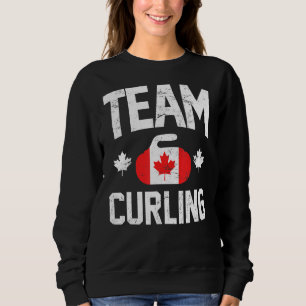 Sweatshirt Curling Équipe Canada