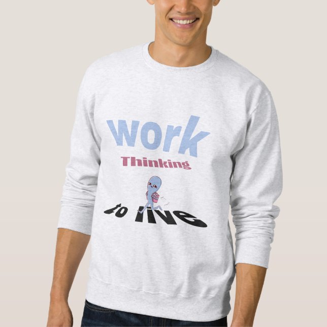SWEATSHIRT CURRENTLY OVERTHINKING EVERYTHING (Devant)