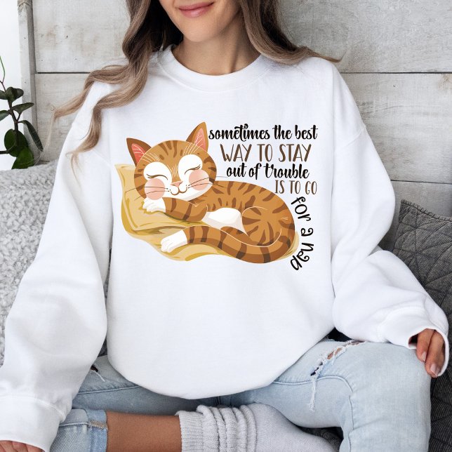 Sweatshirt Cute Amoureux des chats Animal Theme Cosy (Créateur téléchargé)