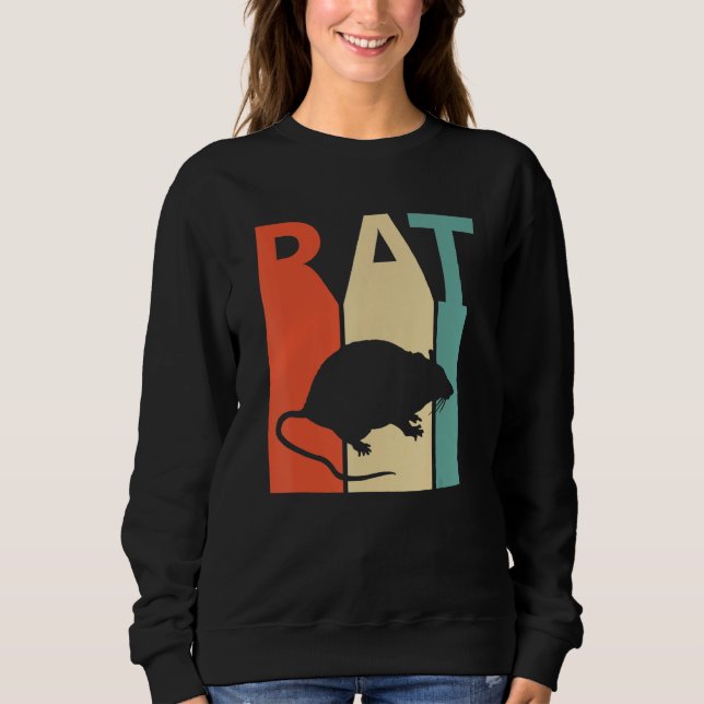 Sweatshirt Cute animal rat (Devant)