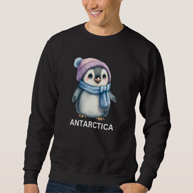 Sweatshirt Cute Antarctica Penguin Animal for the Zoo (Devant)
