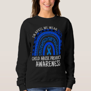 Sweatshirt Cute arc-en-ciel Leopard Prévention de la maltrait