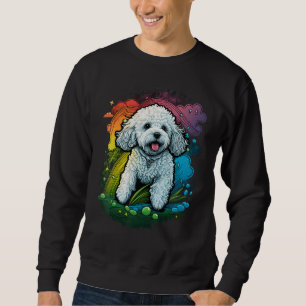 Sweatshirt Cute Bichon Frise Dog sur Bichon Frise Lover
