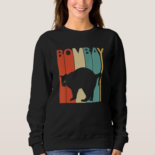 Sweatshirt Cute Bombay Cat (Devant)