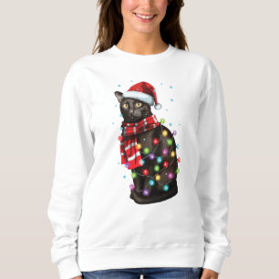 Sweatshirt Cute Bombay Chat Funny Noël Cadeaux de Noël