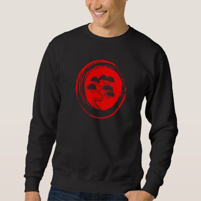 Sweatshirt Cute Bonsai Japanese Bonsai Tree In Pot Bonsai (Devant)