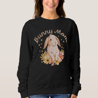 Sweatshirt Cute Bunny Mom Rabbit