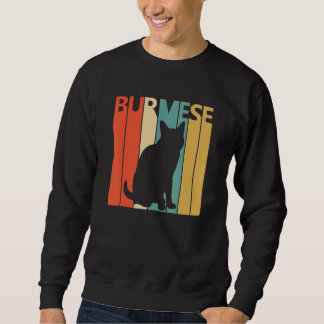Sweatshirt Cute Burmese Cat