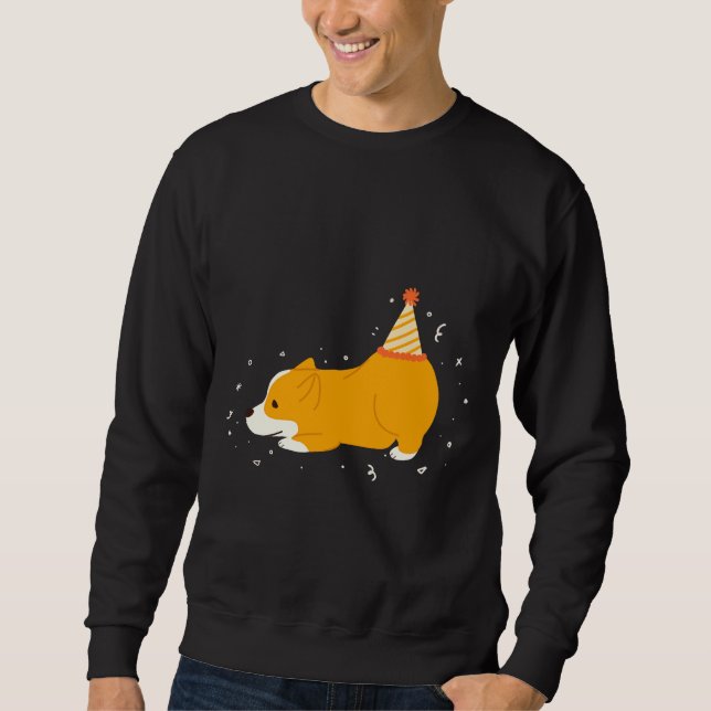 Sweatshirt Cute Corgi 546 (Devant)