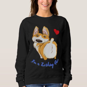 Sweatshirt Cute Corgi Twerking Queen Best Twerk 917
