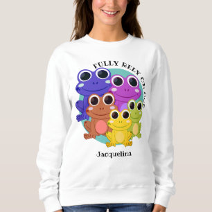 Sweatshirt Cute Custom PLEINEMENT COMPTER SUR DIEU Christian