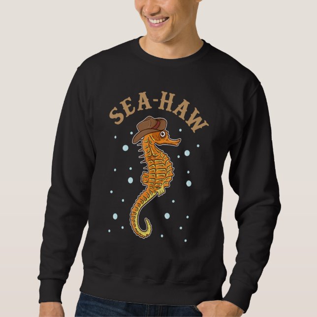 Sweatshirt Cute & Drôle Sea Haw Hilarious Seahaw (Devant)