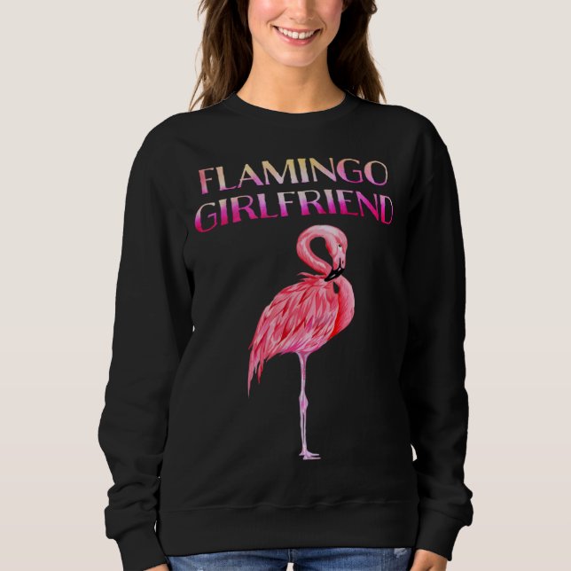 Sweatshirt Cute Flamingo Girlfriend Awesome  Luxury  for men  (Devant)
