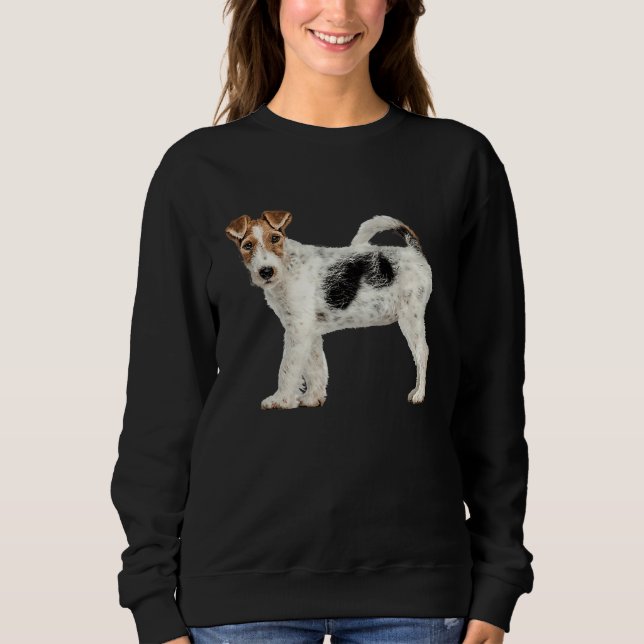 Sweatshirt Cute Fox Terrier (Devant)