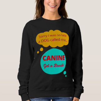 Sweatshirt Cute Funny Décontracté Dachshund Lover Pensée Cani