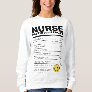Sweatshirt Cute Funny Nurse Humour Médicale Sarcastique