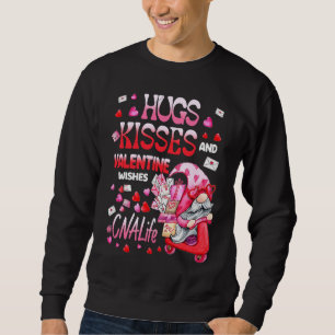 Sweatshirt Cute Gnome CNA Life Nurse Hugs Baisers Valentines