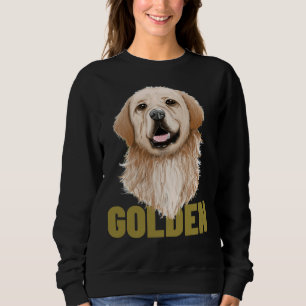 Sweatshirt Cute Golden Labrador Retriever