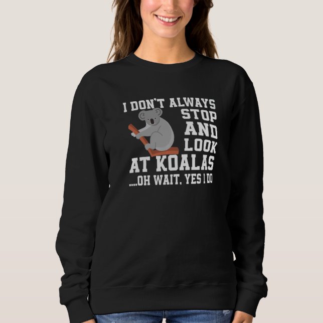 Sweatshirt Cute Koala Love Apparel Koalas (Devant)