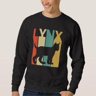 Sweatshirt Cute Lynx chat animal
