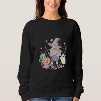 Sweatshirt Cute Modern Witch