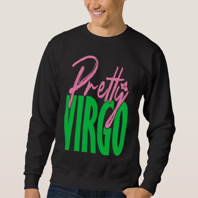 Sweatshirt Cute pretty virgo zodiac signs aka (Devant)